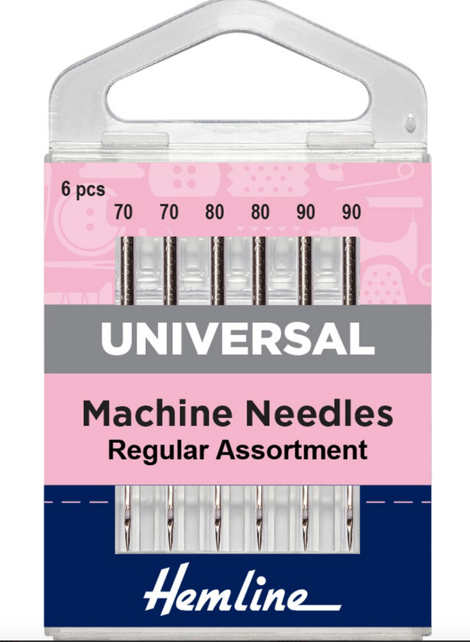 Hemline Sewing Machine Needles -Universal Regular Assortment