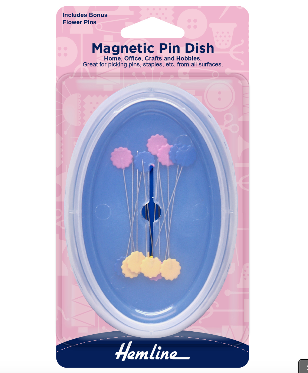 Hemline Magnetic Pin Dish