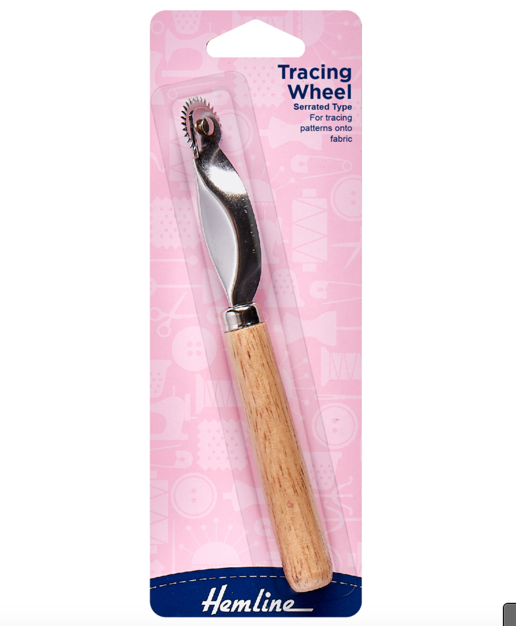 Hemline Tracing Wheel Serrated Edge