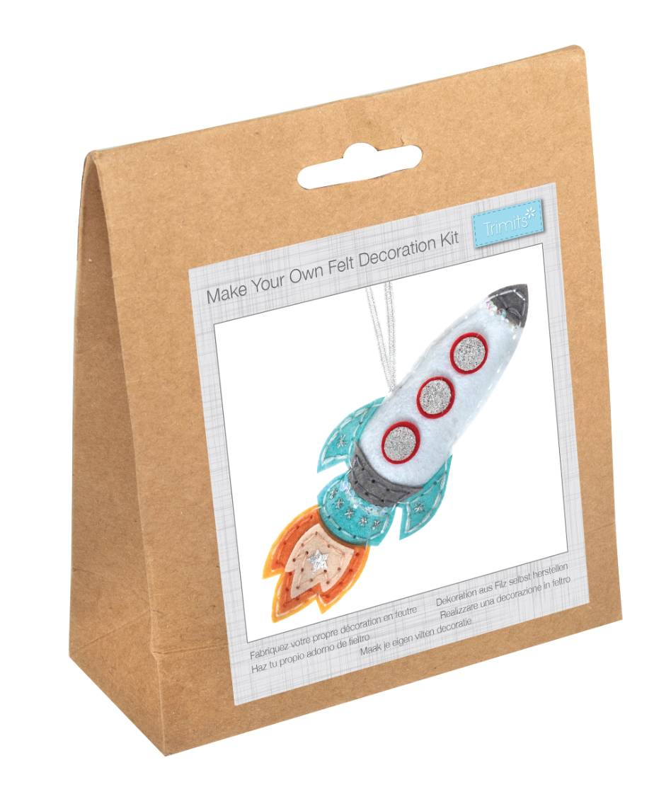 Felt Decoration Kit - Rocket