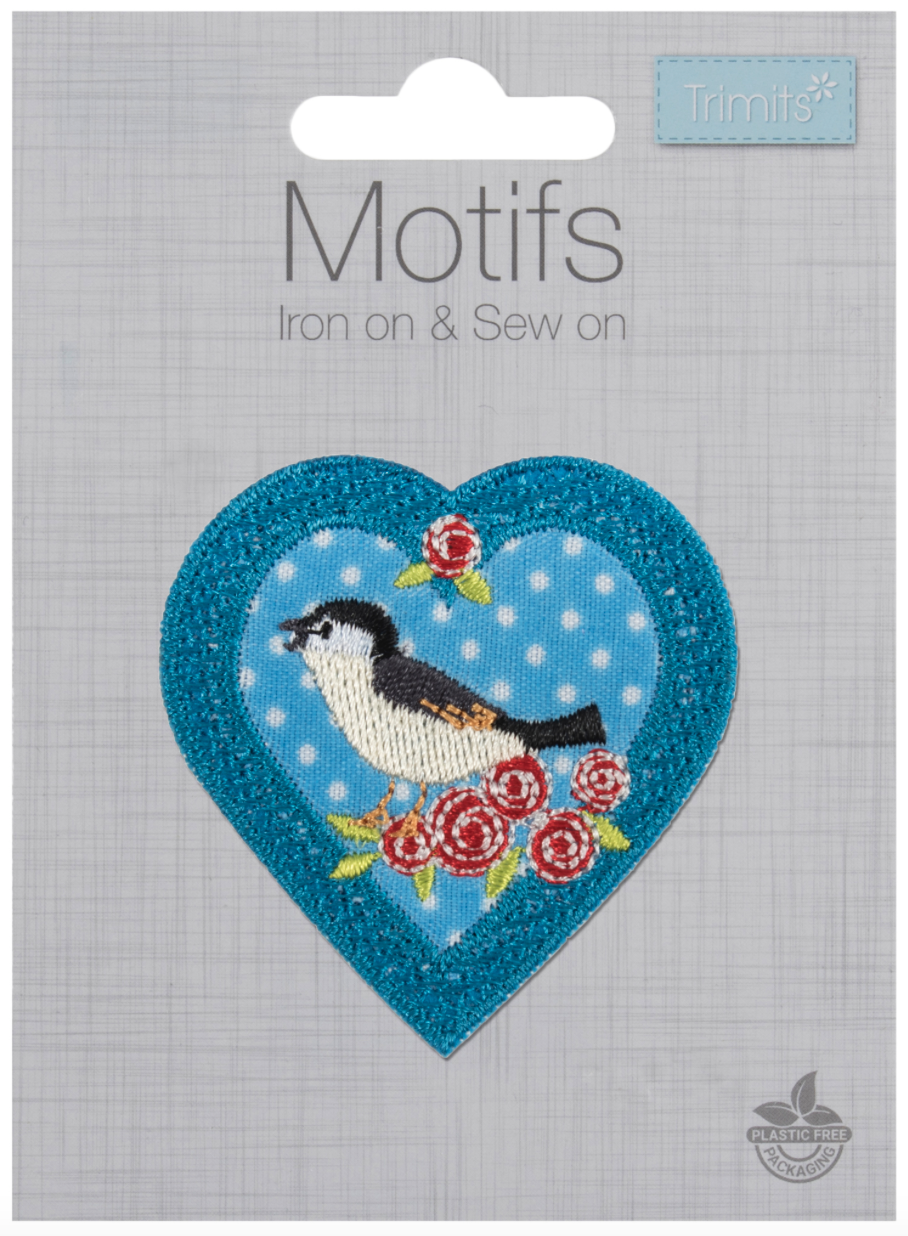 Bird in Heart Motif