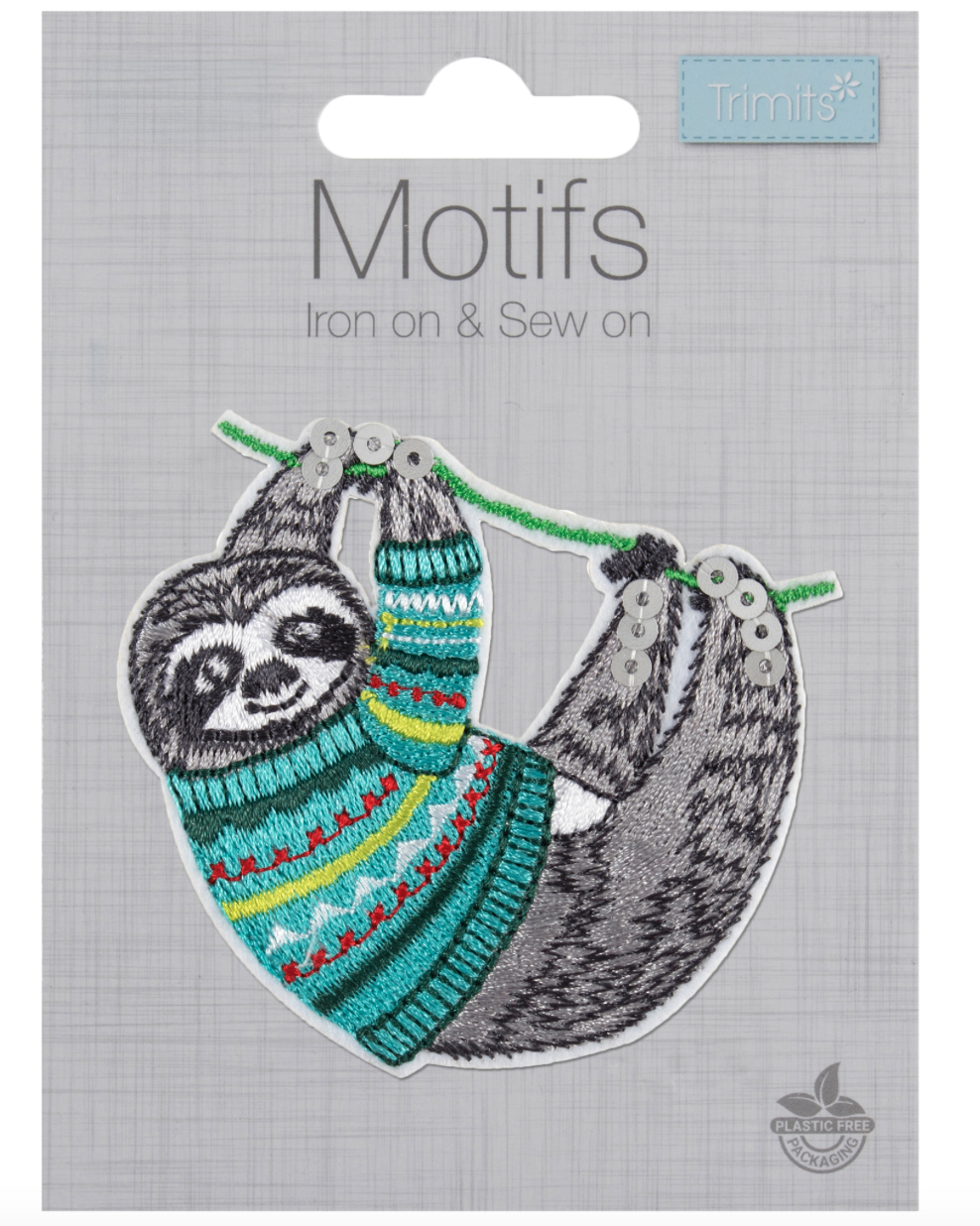 Sequin Sloths Motif