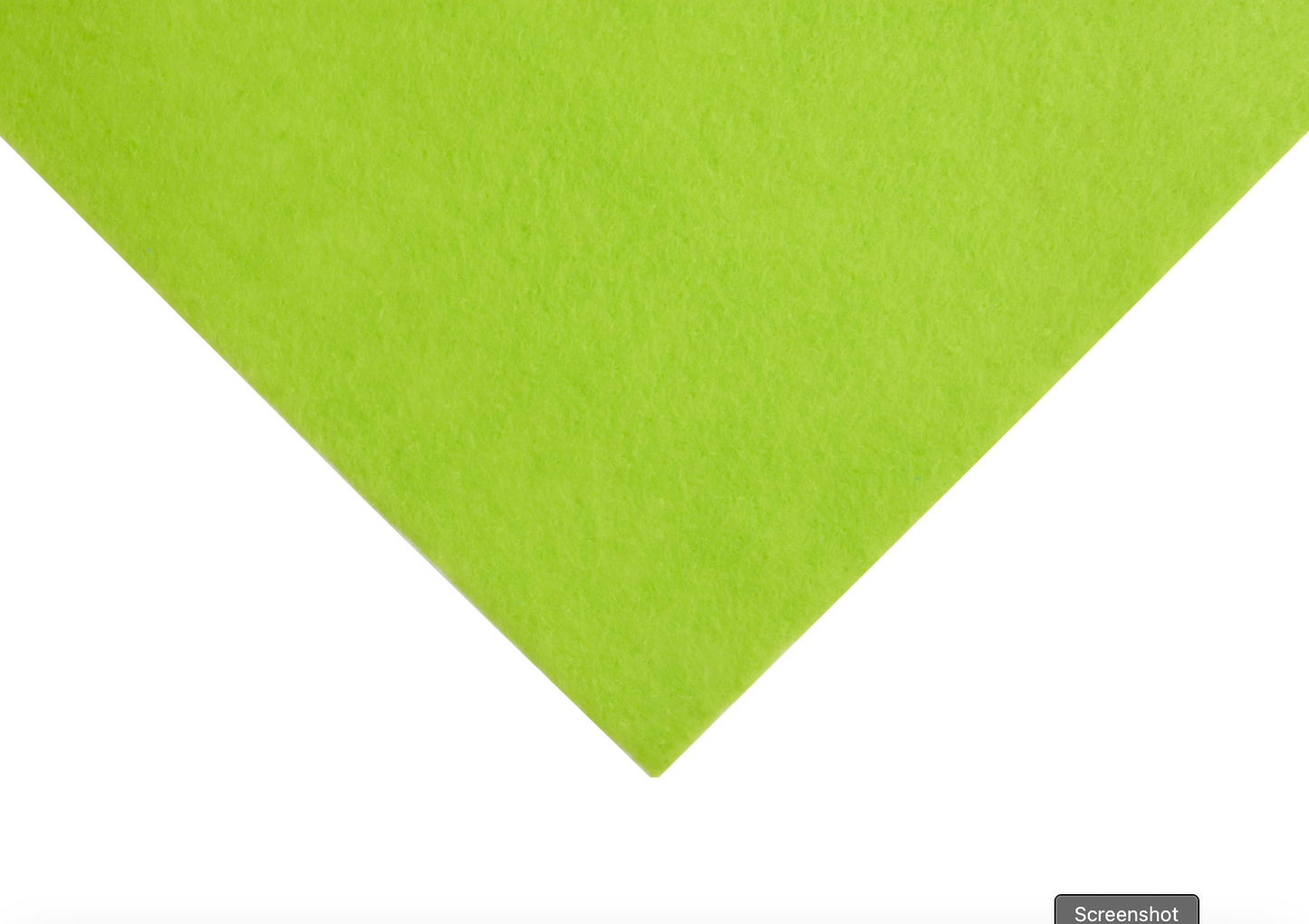 Felt square - Lime