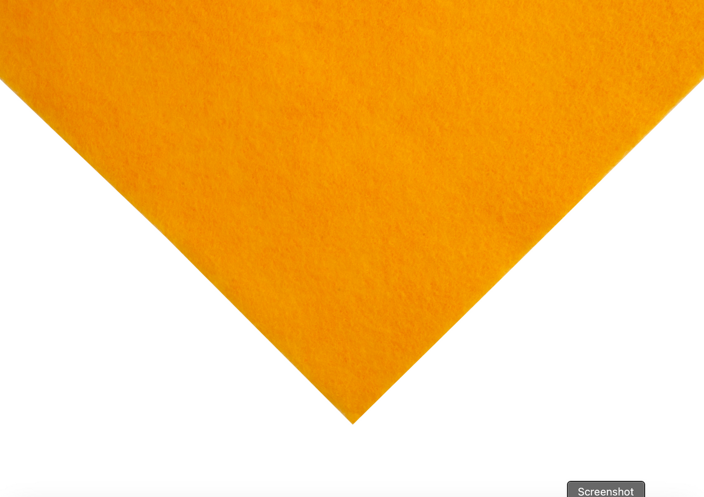Felt square - Gold
