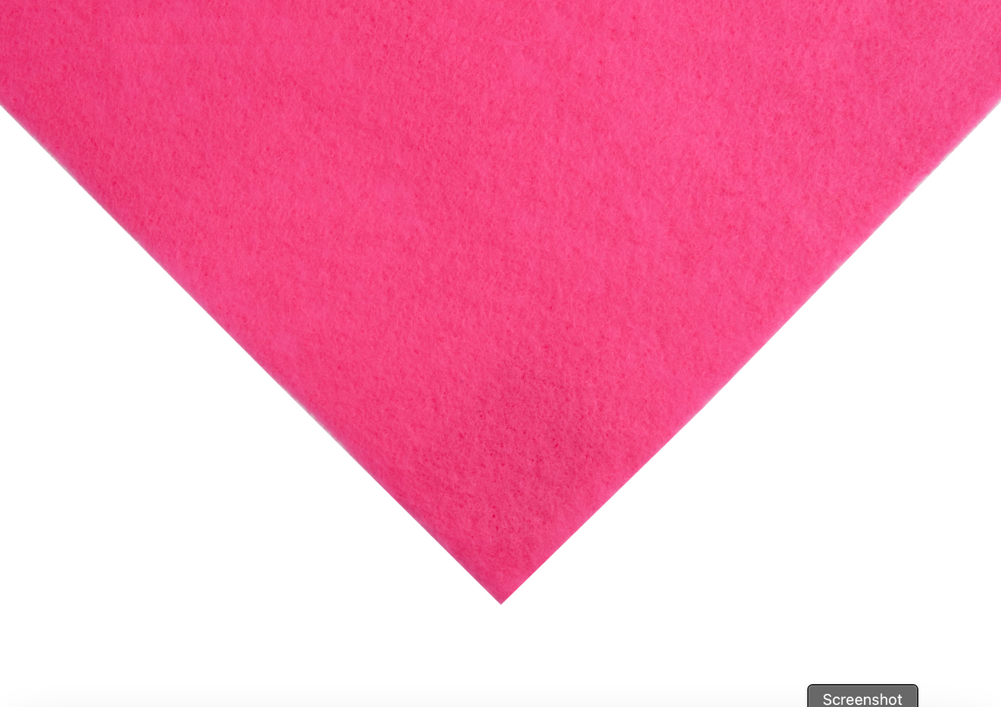 Felt square - Shocking Pink