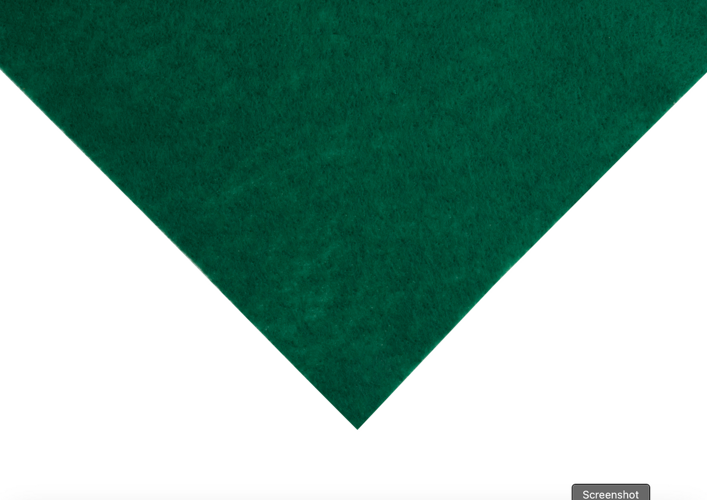 Felt square - Forest Green