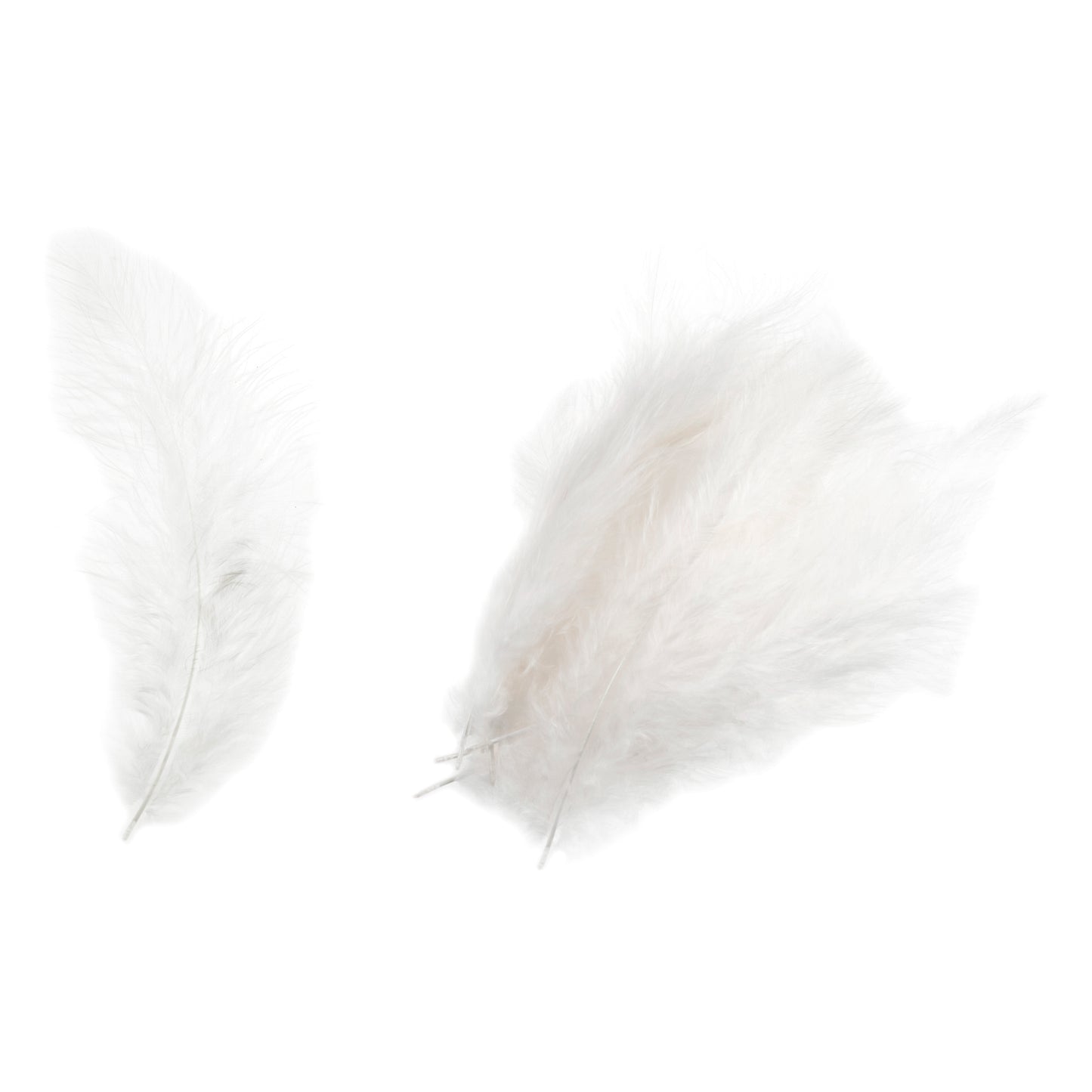 Marabou Feathers White