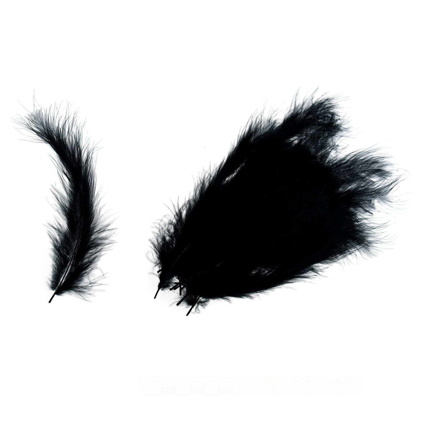 Marabou Feathers Black