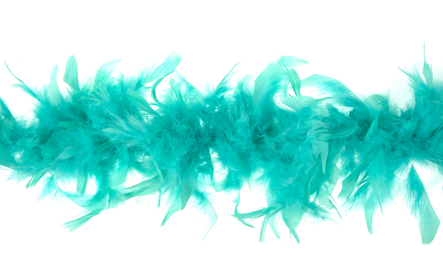 Feather Boa Turquoise