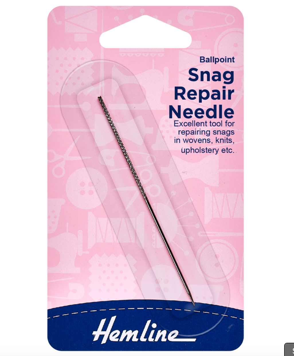 Hemline Snag Repair Needle - 8cm