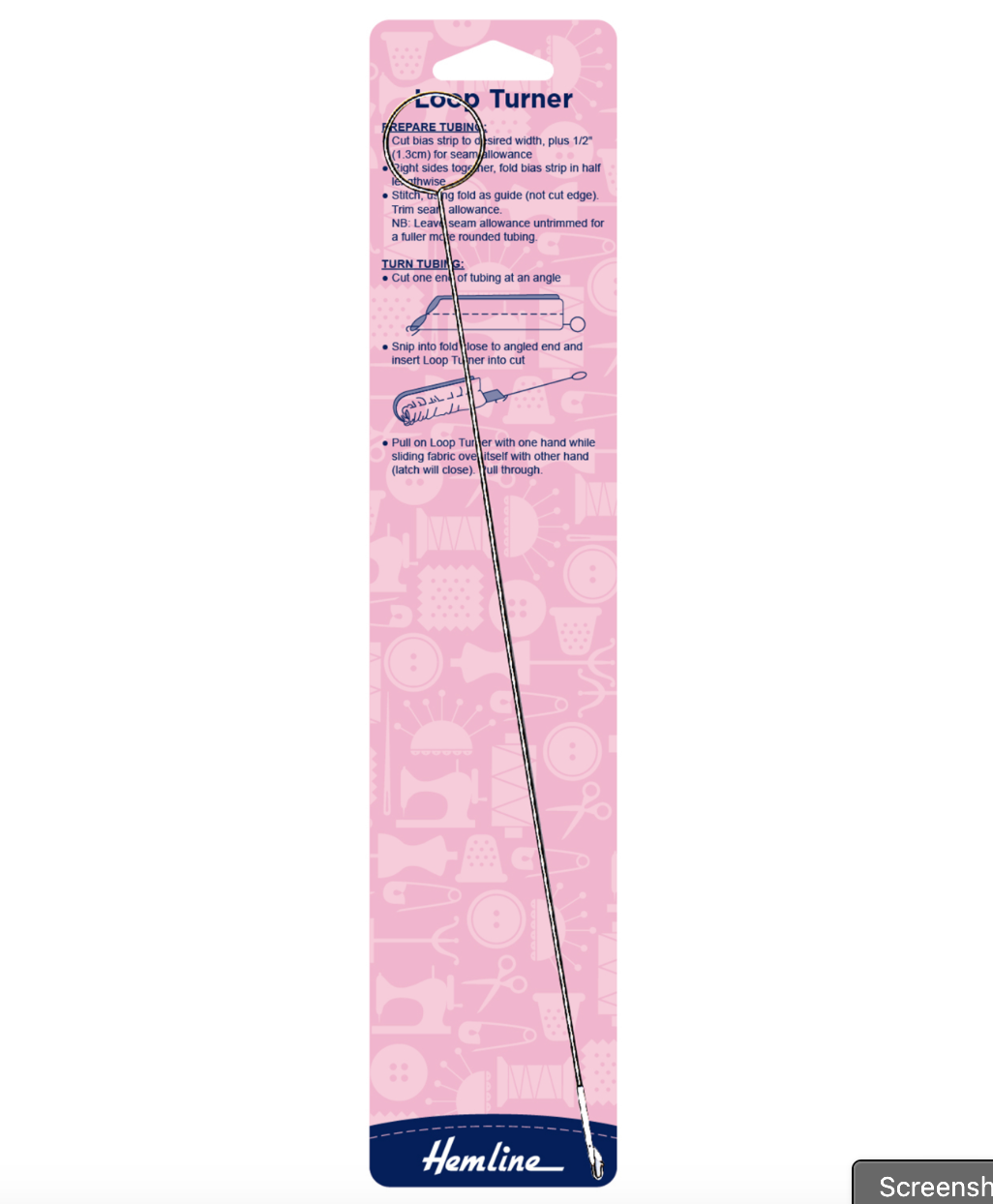 Hemline Loop Turner