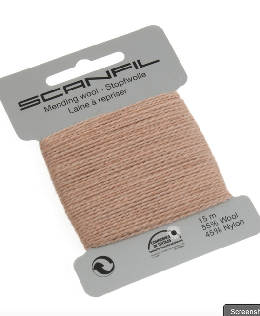 Scanfil Mending Wool 15m -Mushroom 061