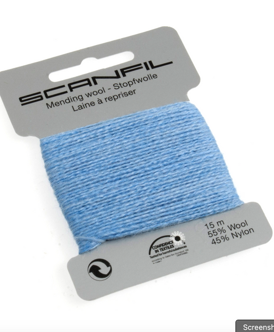 Scanfil Mending Wool 15m -Saxe 067