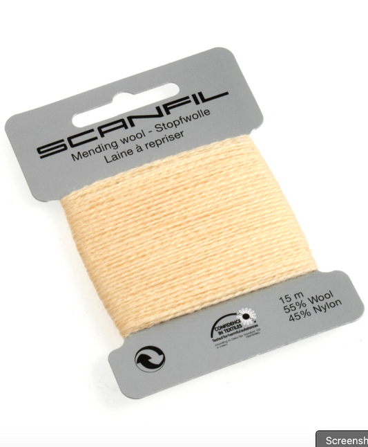 Scanfil Mending Wool 15m -Lemon 045