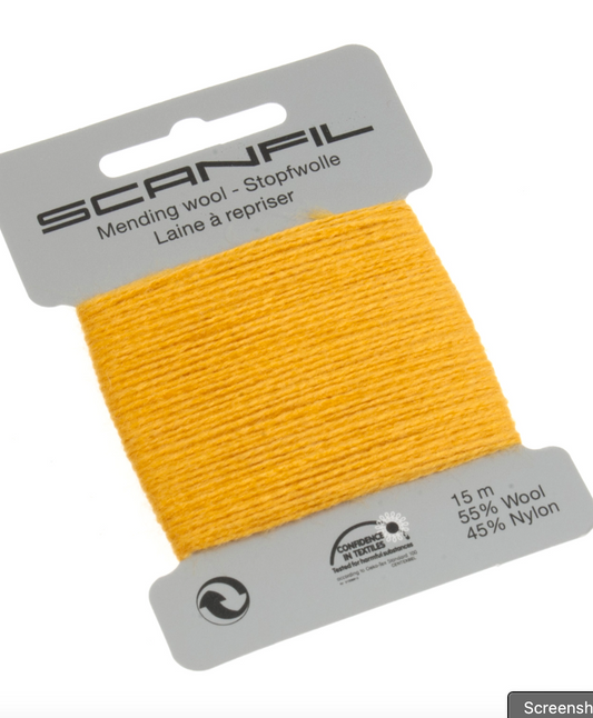 Scanfil Mending Wool 15m -Sunflower 087