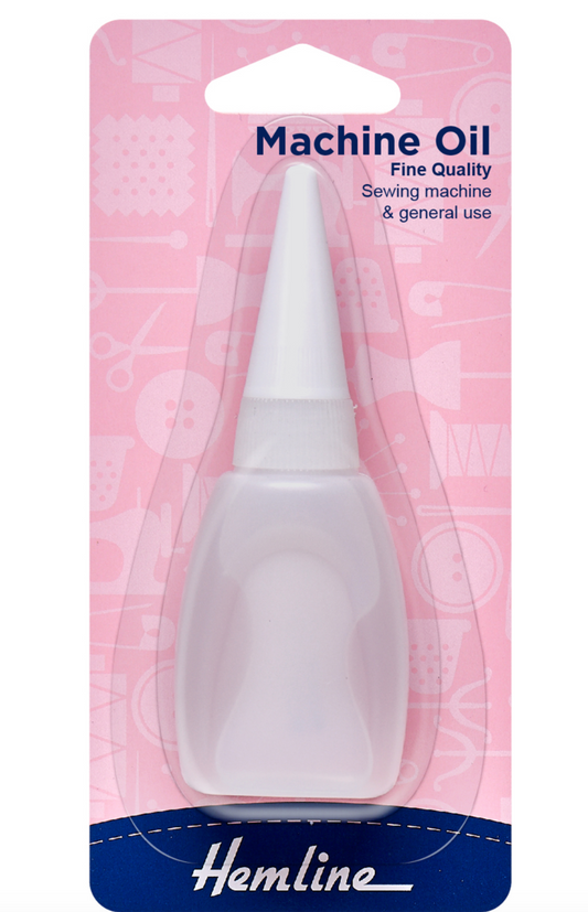 Hemline Sewing Machine Oil 20ml