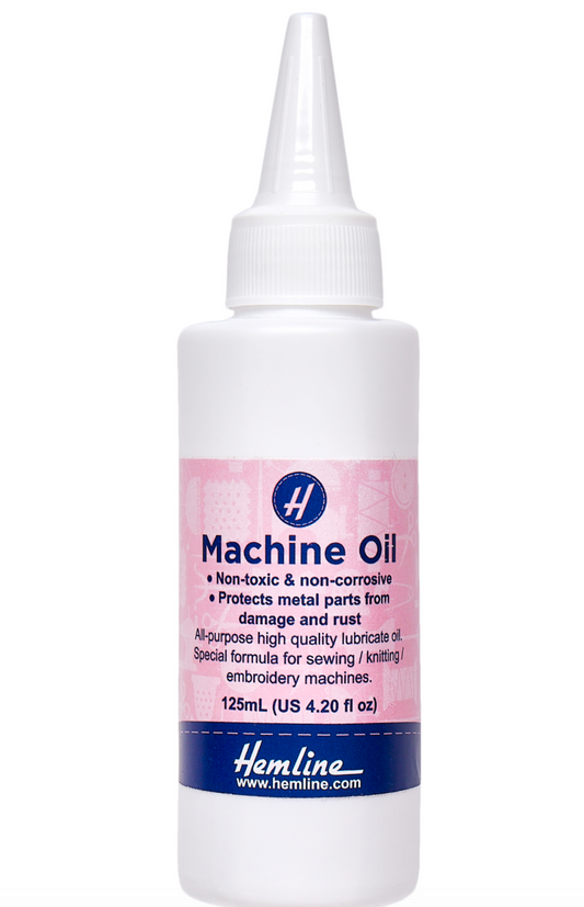 Hemline Sewing Machine Oil 125ml