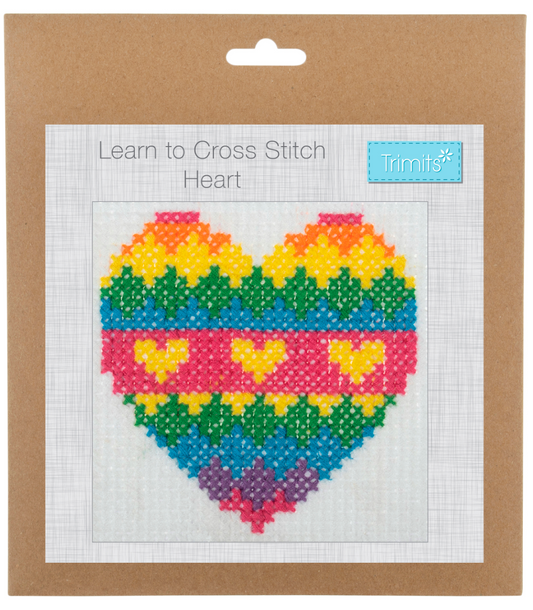 Counted Cross Stitch Kit - Heart