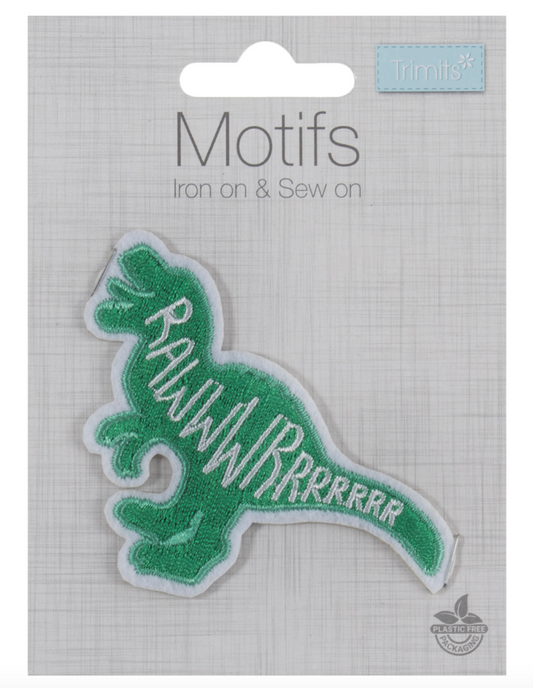 Roar Dinosaur Motif