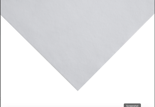 Felt square - white