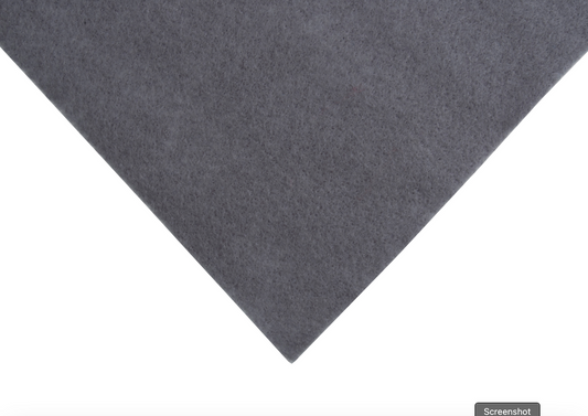 Felt square - Grey