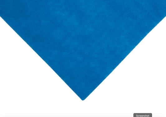 Felt square - Crystal Blue