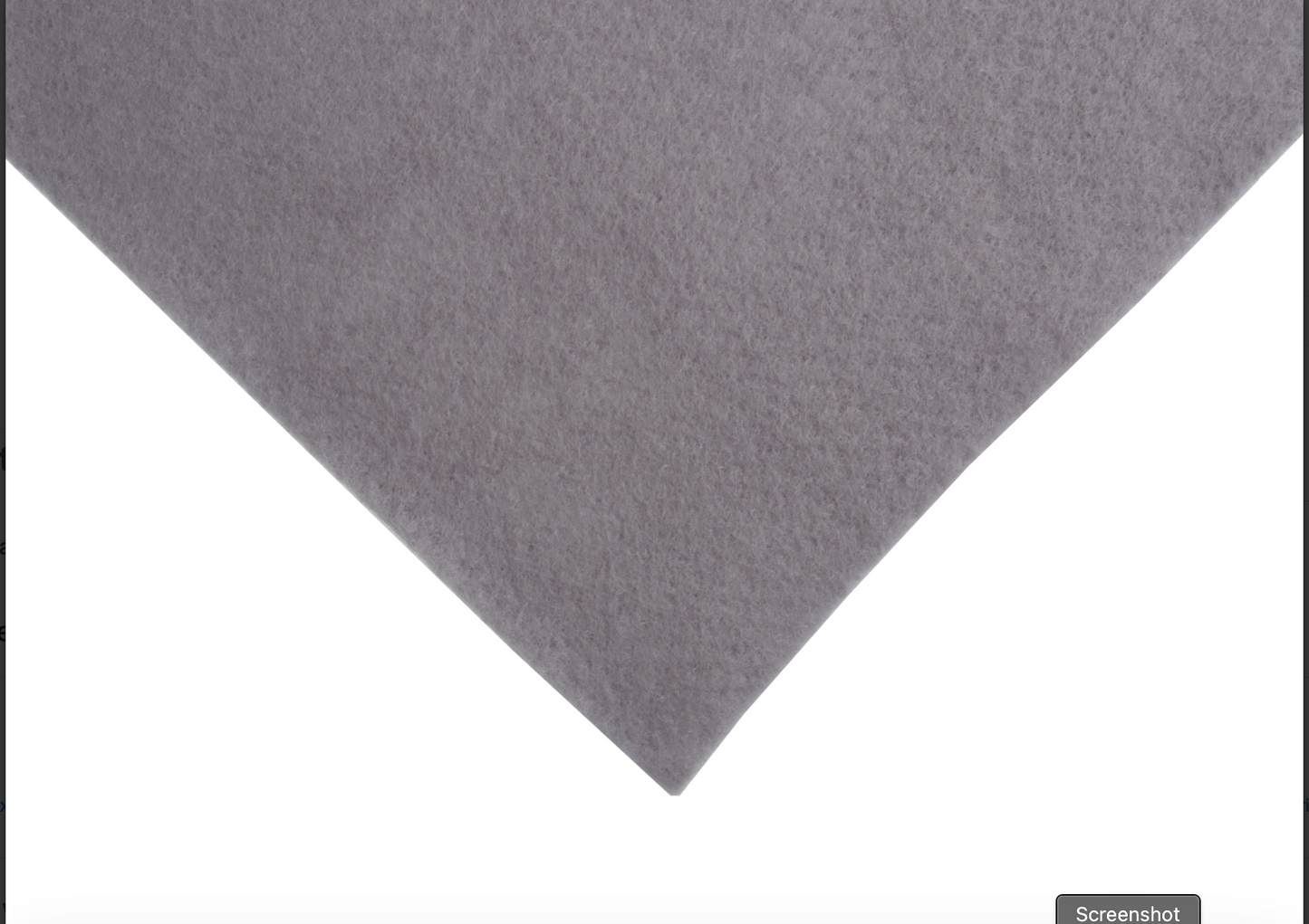 Felt square - Silver Grey