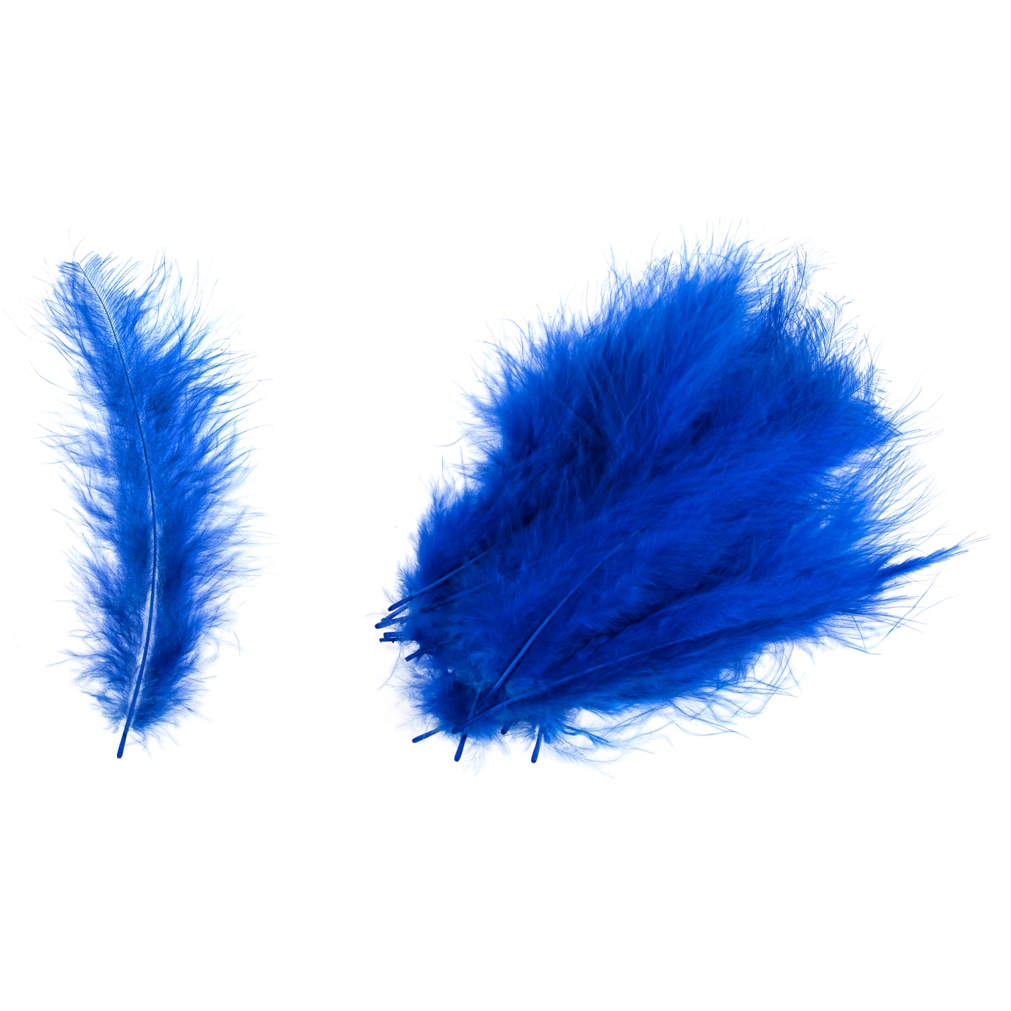 Marabou Feathers Royal Blue