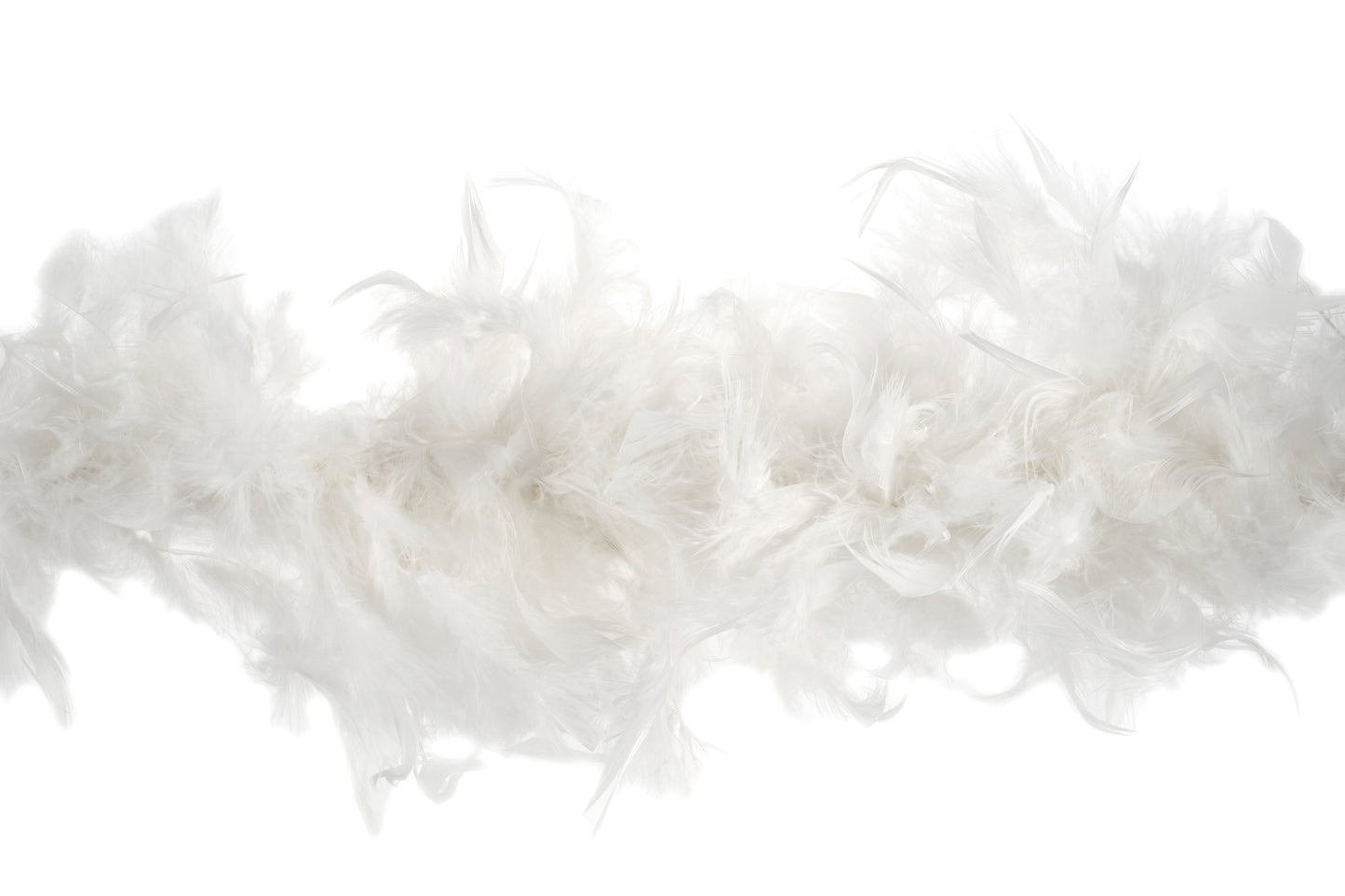 Feather Boa White